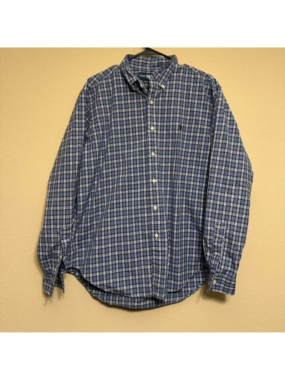 Vintage Polo Ralph Lauren Plaid Casual Button Down